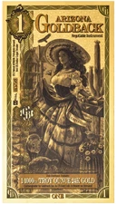 2025 Arizona 1 Goldback *ALPHA SERIES* (Temperentia, Temperence)