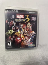 Marvel vs Capcom 3 Fate of Two Worlds PS3 PlayStation 3 Game CIB Manual Capcom