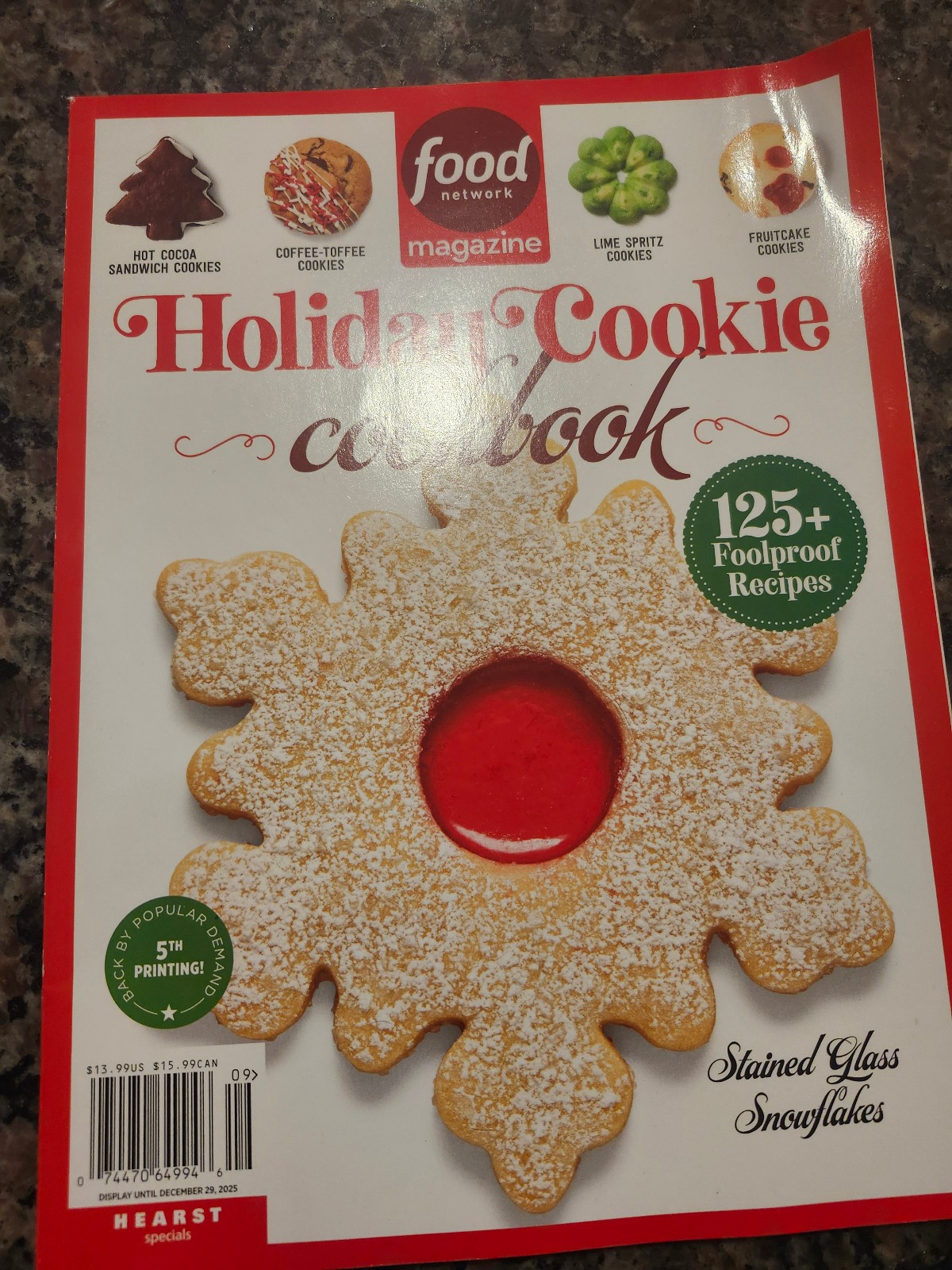 Holiday Cookie CookBook Food Network Magazine
