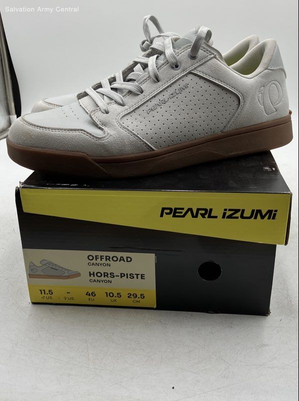 Pearl Izumi Unisex Adults Canyon 15708 White Cycling Athletic Shoes Size US 11.5