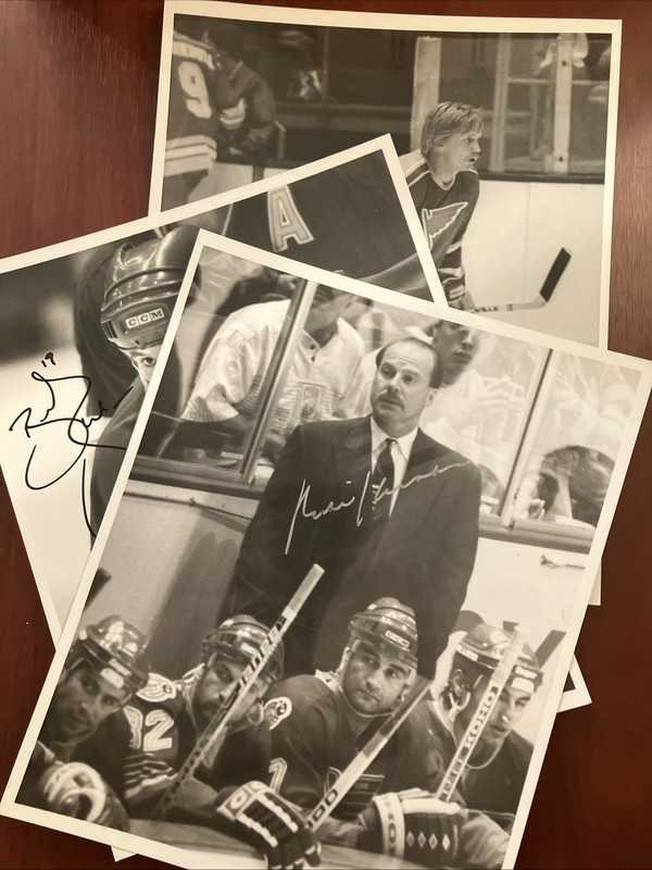 St. Louis Blues Autographed 8x10” Photo Lot