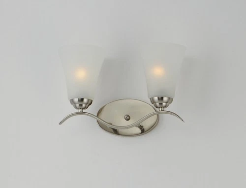 Maxim 12082FT Vital 2 Light 15"W Bathroom Vanity Light - Picture 2 of 14