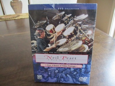 Neil Peart: A Work in Progress - 2006 Alfred Enhanced DVD Factory Sealed New $22