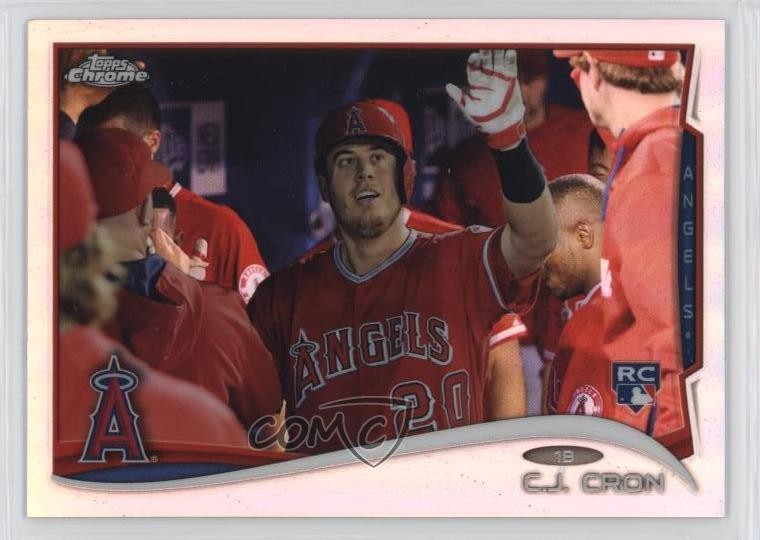 2014 Topps Chrome Refractor CJ Cron #151 Rookie RC 4g8