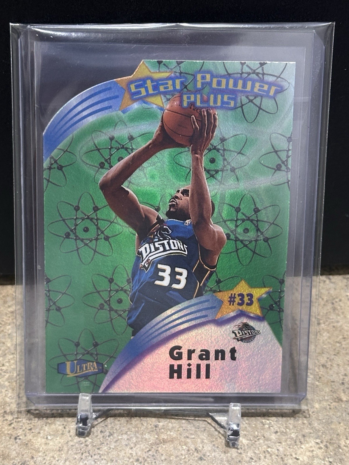 1997-98 Fleer Ultra Star Power Die-Cut Plus Grant Hill #11SPP