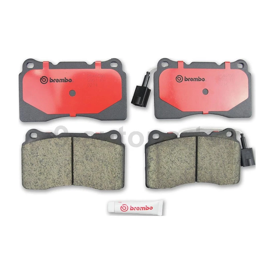 Brembo Front Brake Kit Disc Rotors Ceramic Pads for 2017 2018 Subaru BRZ - Image 3 of 4