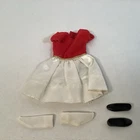 Vintage Skipper Outfit Silk N Fancy #1902 Complete Excellent Condition 1963