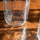 Set Of  6 Vintage Baby Bottles EVENFLO Glass 8oz W/ Black Screw On Tops & Seals — photo 9