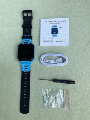 2G Smartwatch Kinder GPS SOS IP67 Wasserdicht Gebraucht, Ohne Originalverpackung