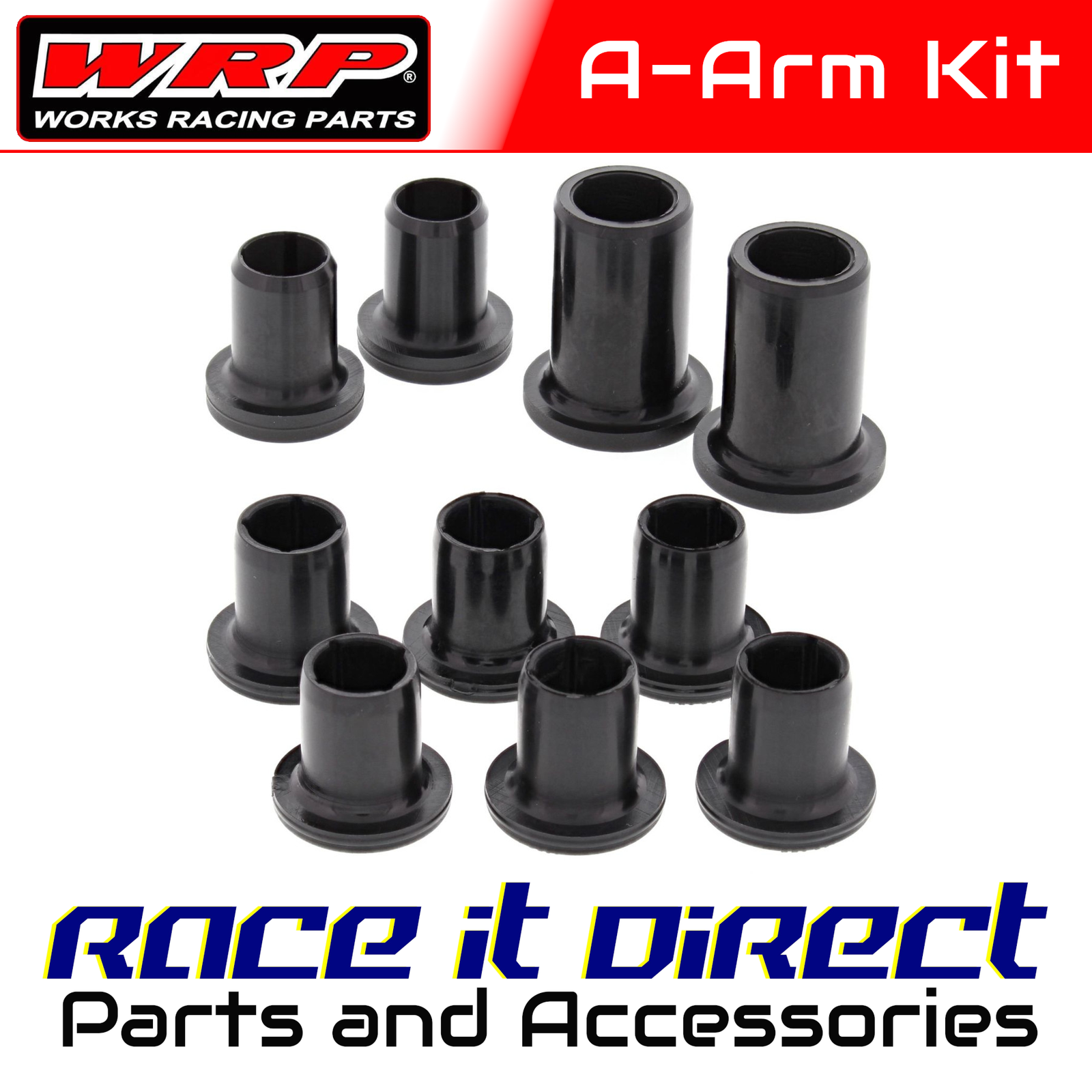 Rear Suspension Bushing Kit for replacing All Balls 50-1138 WRP