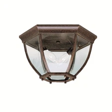Kichler Lighting 9886TZ Independence Outdoor Ceiling Light Tannery Bronze