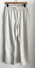 Alo Accolade Women's NWT Straight Leg Drawstring Sweatpants Heather Gray Sz M