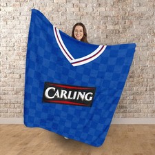 Glasgow Bears 2009 Home Football Shirt Personalised Large Fleece Blanket