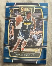 2021-22 Panini Select - Concourse Bones Hyland #79 Blue Prizm (RC)