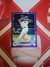 2022 Topps Chrome NPB Baseball Purple Refractor Dayan Viciedo /299