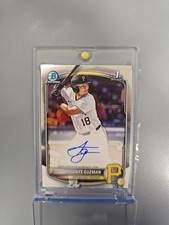 Adonys Guzman 2025 Bowman Draft Chrome Prospect Auto #CPA-AG Base Pirates 1st