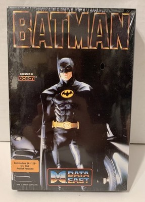 RARE 1989 DATA EAST  Batman: The Movie  Commodore 64/128 Game - BRAND NEW 5.25 