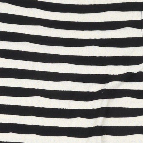 Red Herring Women's Black Striped Shift Dress Size 16 - Picture 8 of 12
