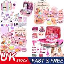 Kids Makeup Set/ Tea Party Set For Girls, Real Washable Non-Toxic Girls Gifts UK