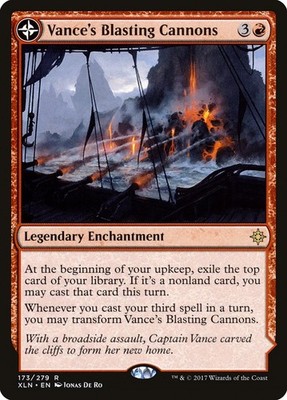 Vance's Blasting Cannons // Spitfire Bastion (173) Ixalan XLN MTG Magic