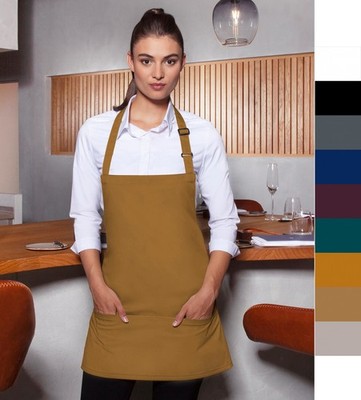 Karlowsky Short Bib Apron Basic with Buckle and Pocket BLS 6 Damen Herren Arbeit