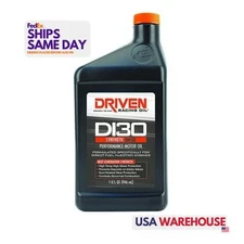 Driven Oil 18306, One Di30 5W30 Synthetic Oil 1 Quart Performance Racing Parts