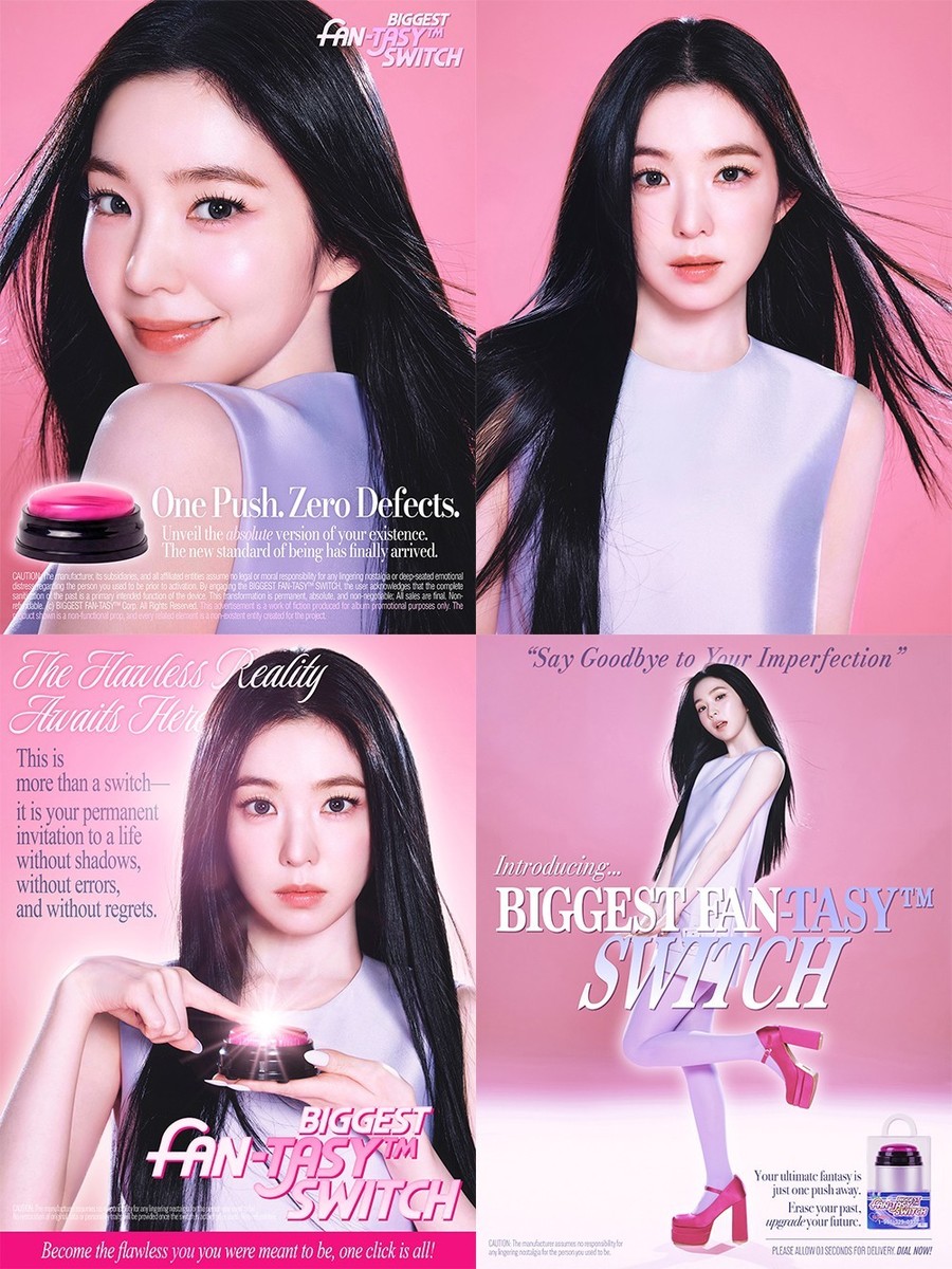 IRENE BIGGEST FAN 1st Album 3 Ver SET(ONE OF EACH Ver)/PHOTOBOOK+