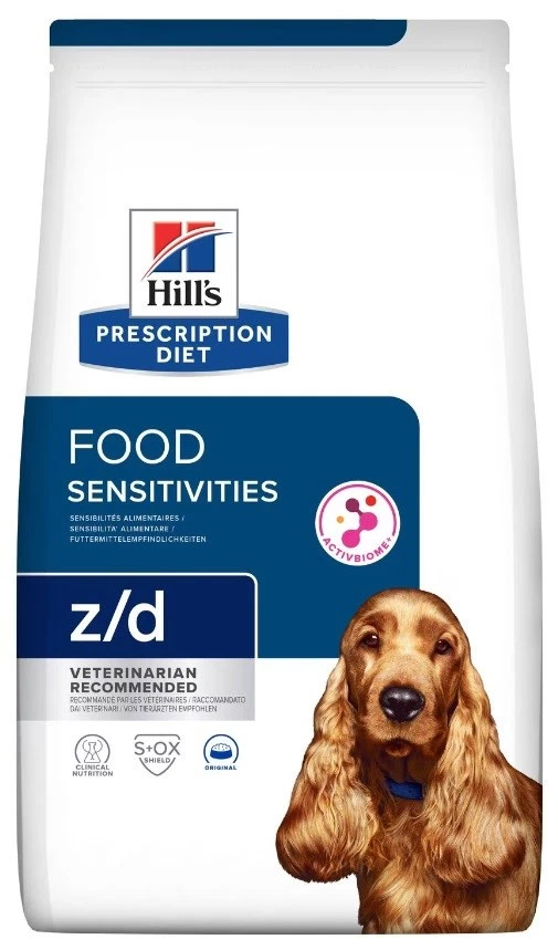 052742059358 HILL's Prescription Diet Food Sensitivites z/d - Dry Dog Food