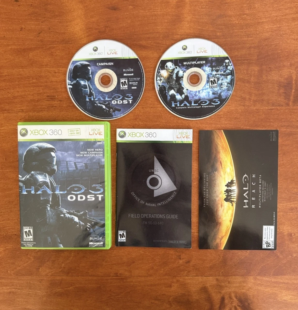 GIOCO Halo 3 ODST Xbox 360 ITALIANO E COMPLETO