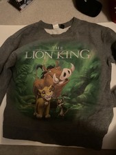 Disney Lion King Crewneck Size Small Sweatshirt Simba