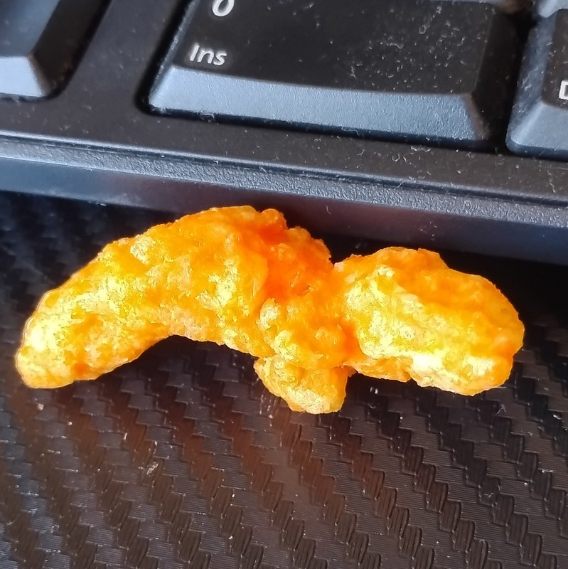 Rare cheeto lizard