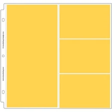 Doodlebug  Page Protectors 12"X12" 12/Pkg-(1) 6"X12" & (3) 6"X4" Pockets