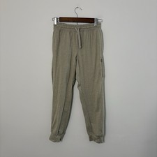 All In Motion Kids 10/12 Tan Beige Jogger Pants Pockets EUC Sporty Leisure G7