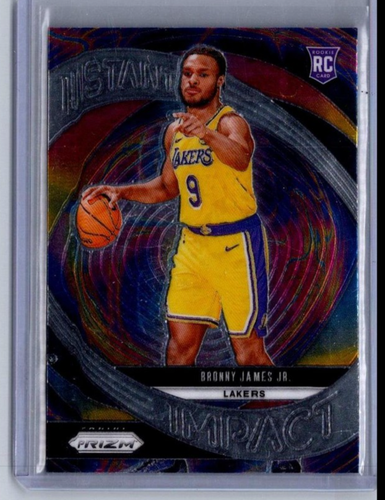 Bronny James Jr. 2024-25 Panini Prizm #7 Instant Impact