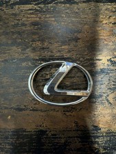 Lexus Chrome 'L' Emblem Badge 4-inch