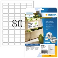 1 Bis 40X Herma Power Etiketten Special, 35,6 X 16,9 Mm, Weiß - Spare Bis Zu 47%