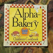 Gold Medal Alpha-Bakery Children's Cookbook Paperback Baking 1987 General Mills
