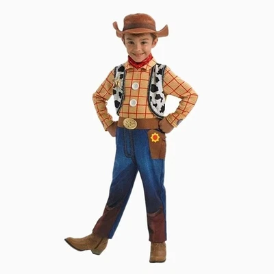 BRANDED Toy Story Cowboy Woody Kids Boys Dress Up Outfit Fancy Costume Carnival Cosplay_