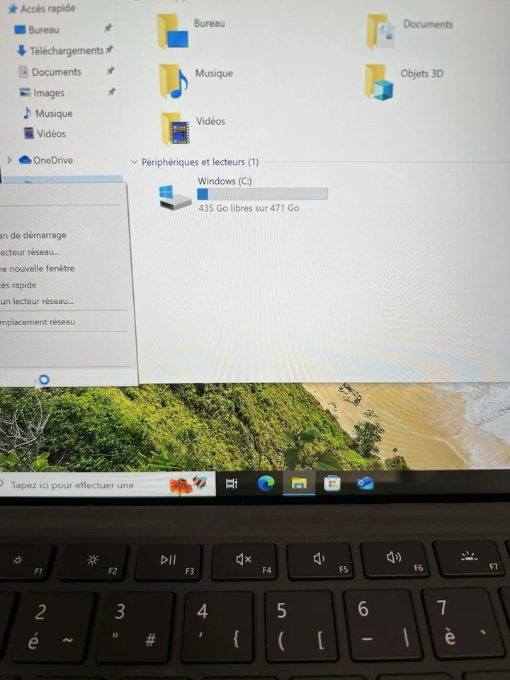 Microsoft Surface Pro 5 intel i7-7660U 2,6Ghz - 512GB SSD -16GB + Clavier AZERTY - Photo 3/4