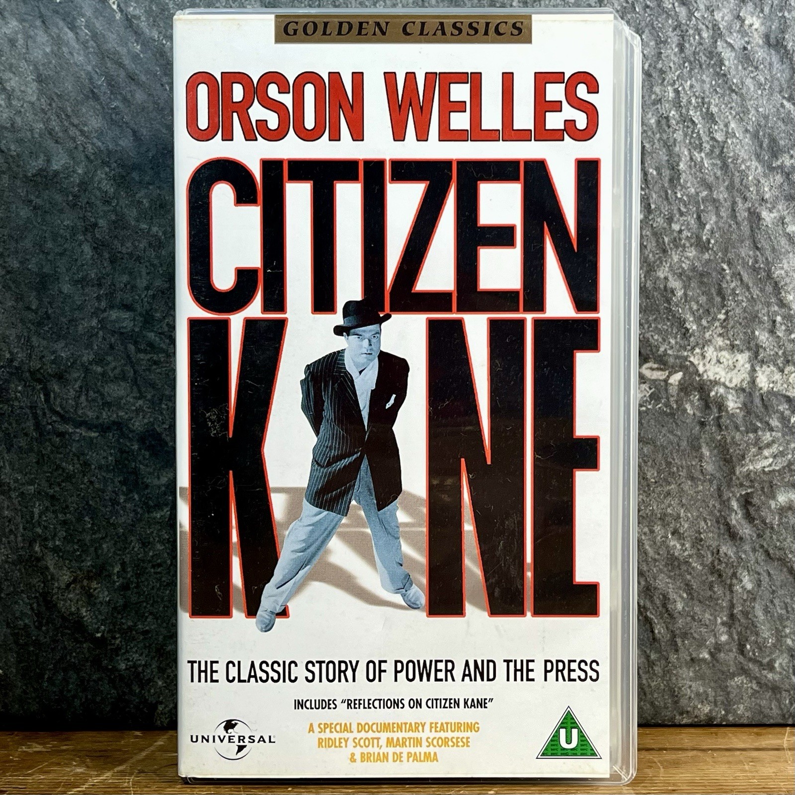 CITIZEN KANE Video Tape VHS CASSETTE PAL 1941 Orson Welles Joseph Cotten