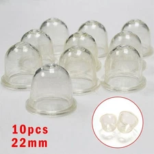 10PCS PETROL FUEL PRIMER BULB FOR STRIMMERS HEDGE TRIMMER CHAINSAWS 22mm Tools