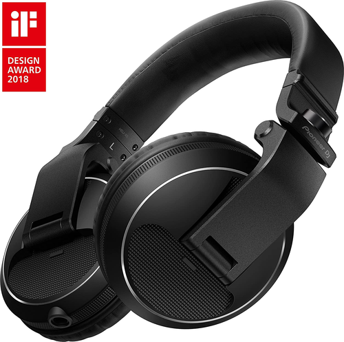 DJ Headphones Pioneer DJ HDJ-X5-K Wired Studio Monitoring Over Ear Headphones - Picture 12 of 12