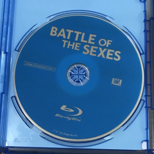 Battle of the Sexes (Blu-Ray, 2017) Emma Stone Steve Carnell EUC SEE PICS! - Picture 3 of 8