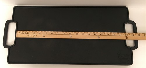“Food Network”-Cast Iron Grill 18” X 9 1/2 Cook Surface! Excellent Condition. - Picture 9 of 10
