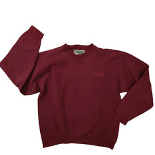 Levi  s Strauss Vintage Burgundy Red Crewneck Sweatshirt Made in USA Size Medium
