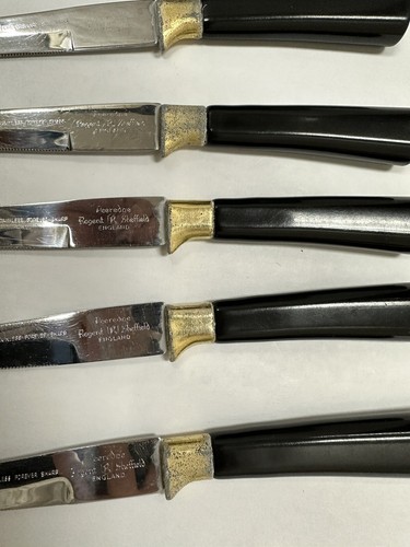 Coltello Sheffield 6 coltelli Peeredge Finest Inox Forever Affilato da Regent - Foto 14 di 19