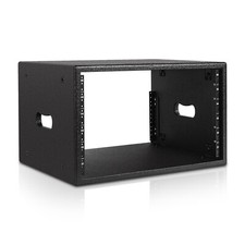 Sound Town 6U Baltic Birch Plywood Studio Rack with Polyurea Coating SDRK-6PU 