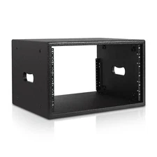 Sound Town 6U Baltic Birch Plywood Studio Rack with Polyurea Coating (SDRK-6PU)