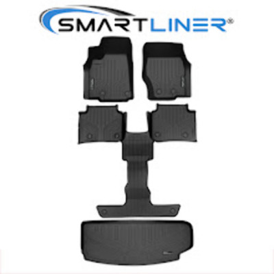 SMARTLINER Custom Fit 3 Row Cargo Liner TPE 2021-2025 Jeep Grand Cherokee L SUV