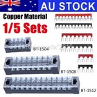 <!--F#f_0-->Dual Row 4-12 Positions 600V 15A Screw Terminal Block Terminal Barrier Strip AU<!--F/-->
